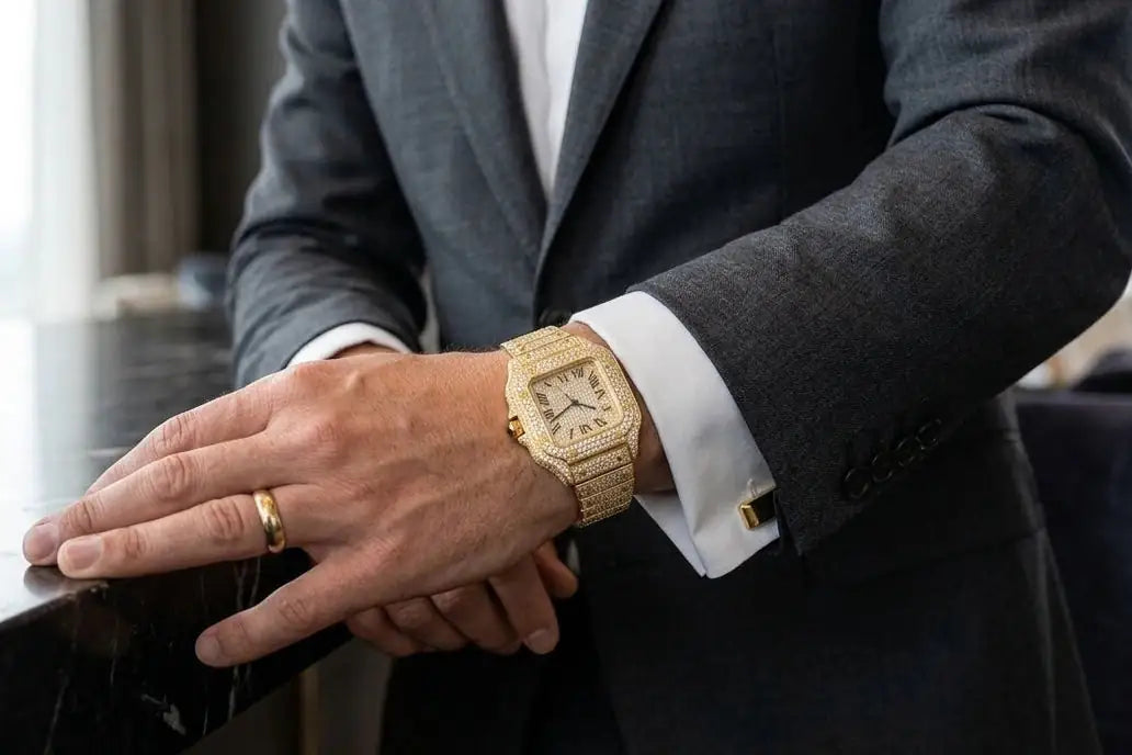 Monarch Elite Watch Set (Watch + Necklace + Chain)